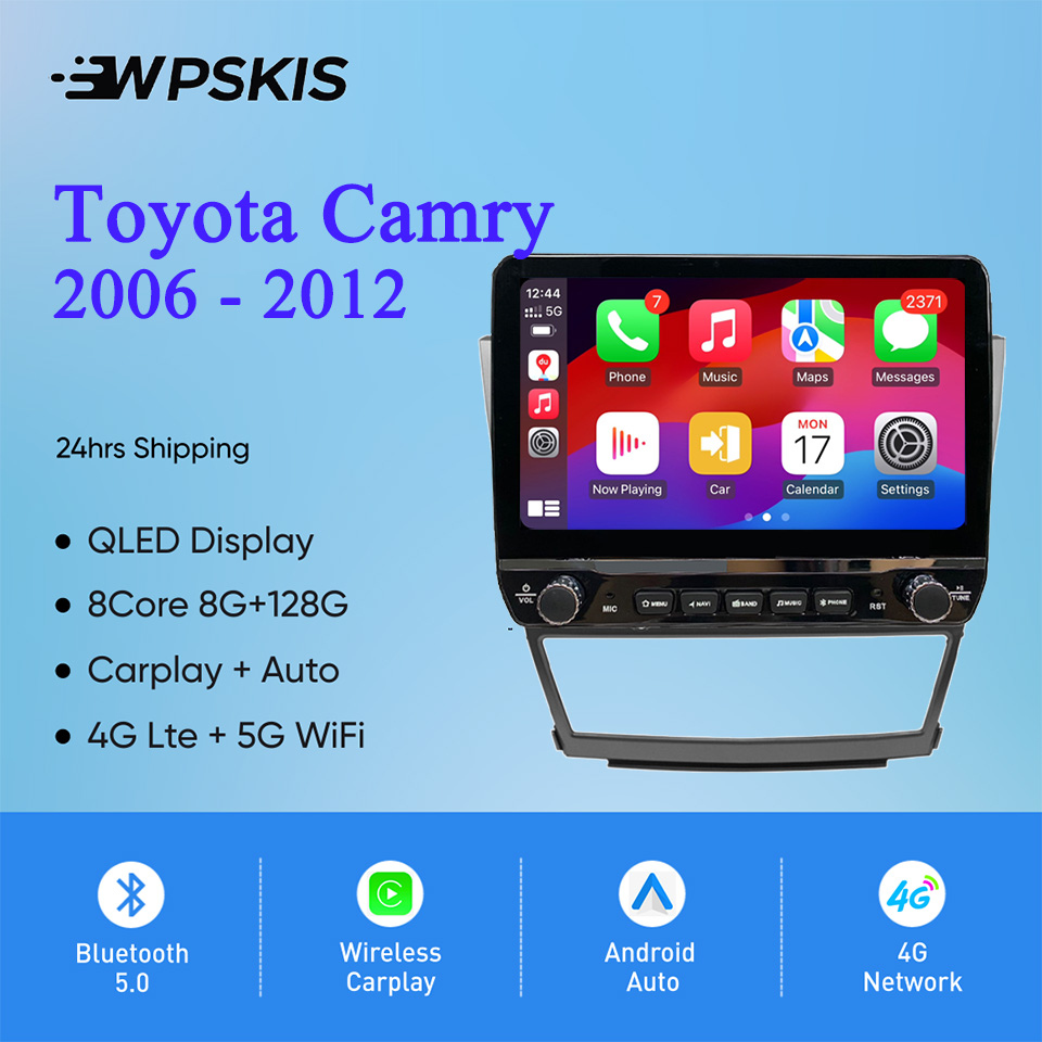 Audio Music To Text - Autoradio Stereo Per Toyota Camry 2006