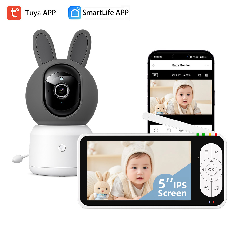 Audio Detect Music - Monitor per Bambini WiFi Tuya Smart