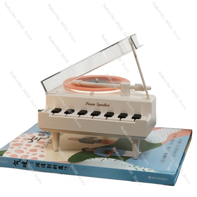 Audio Music Best - Altoparlante Bluetooth a Forma di Pianoforte,
