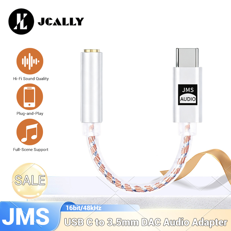 Audio Music Converter To Mp3 - Adattatore audio DAC JCALLY JMS da