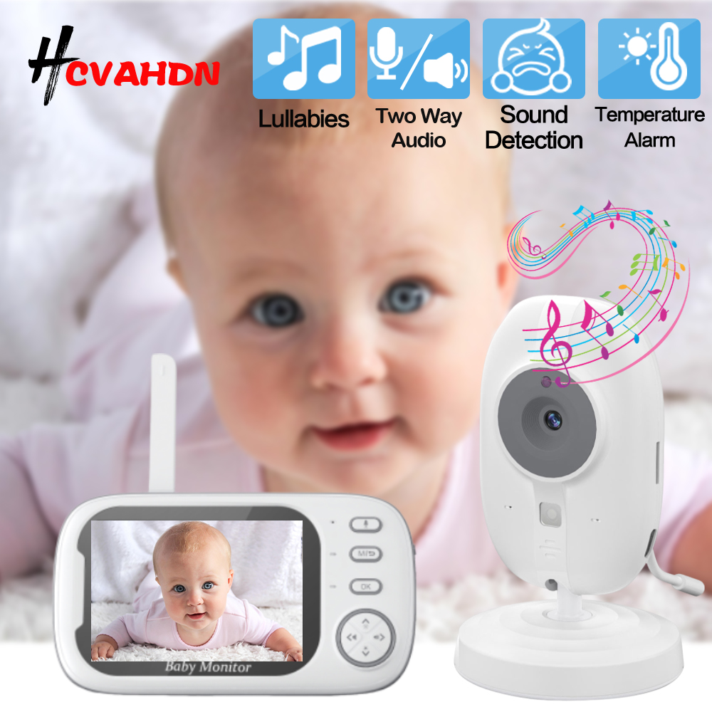 Audio Detect Music - Baby Monitor Video 2.4G per Genitori