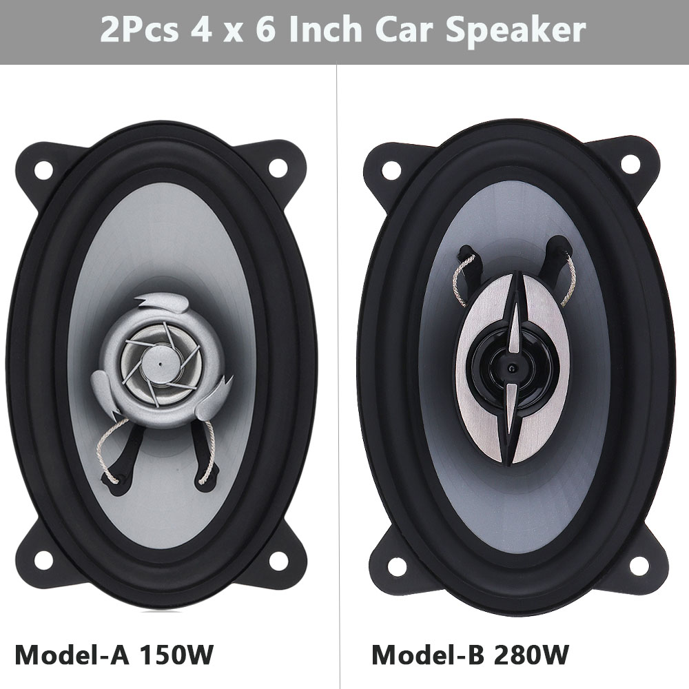 Audio X Music - 2pcs 4X6 pollici 150W / 280W