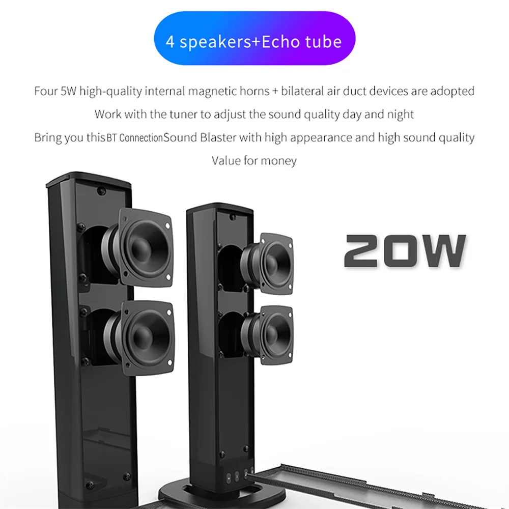 Barra audio TV wireless Blueto - Audio Music Center recensione e prezzo