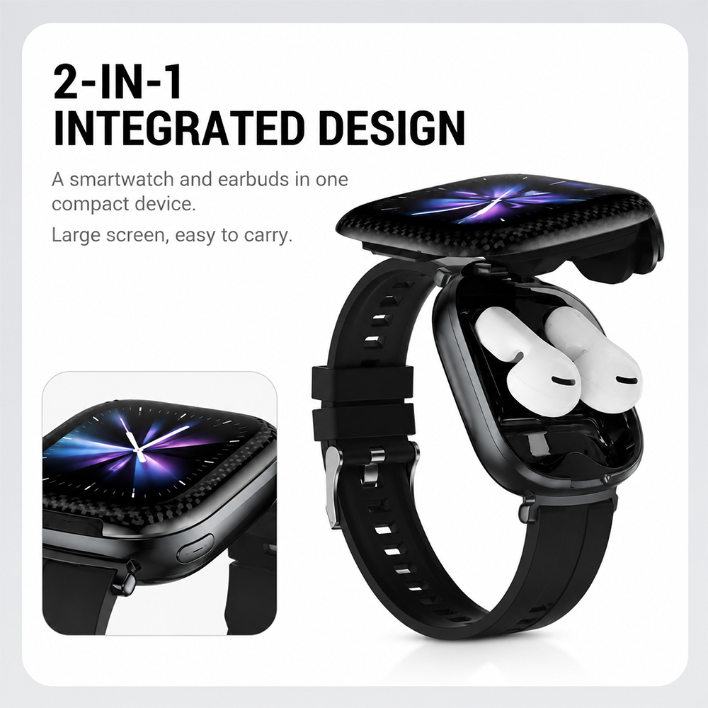 Nuovo Smartwatch 2 in 1 del 20 - Audio Music Box recensione e prezzo