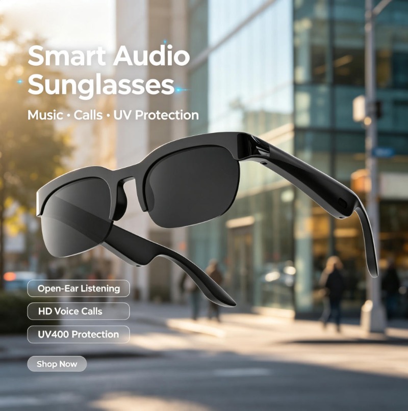 Occhiali da Sole Audio Intelli - Audio Music For Video recensione e prezzo