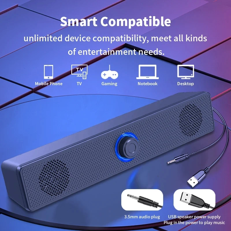 Soundbar Computer PC TV Laptop - Audio Music Center recensione e prezzo