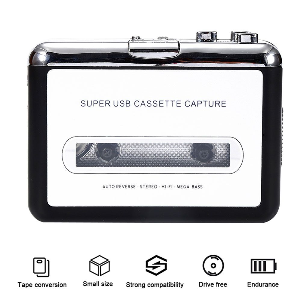 Registratore USB per Cassette, - Audio Music Converter To Mp3 recensione e prezzo