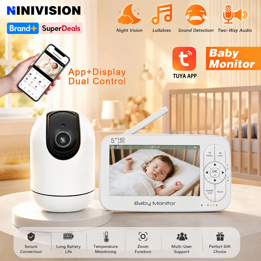 Baby Monitor Smart WiFi con Sc - Audio Detect Music recensione e prezzo