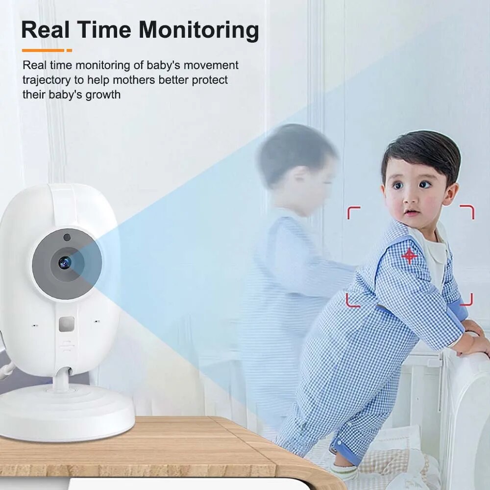 3.5 ''Video Baby Monitor 2.4G  - Audio Detect Music recensione e prezzo