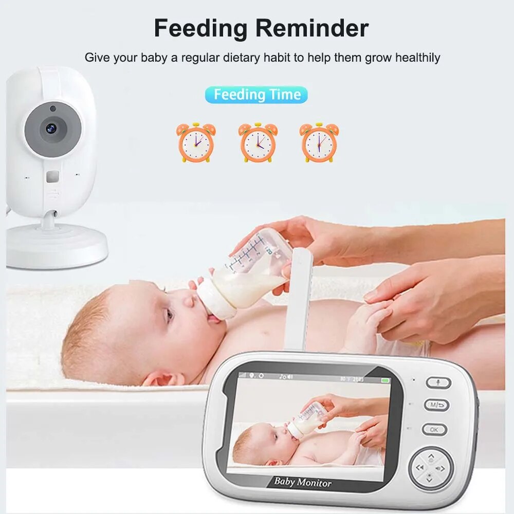 3.5 ''Video Baby Monitor 2.4G  - Audio Detect Music recensione e prezzo