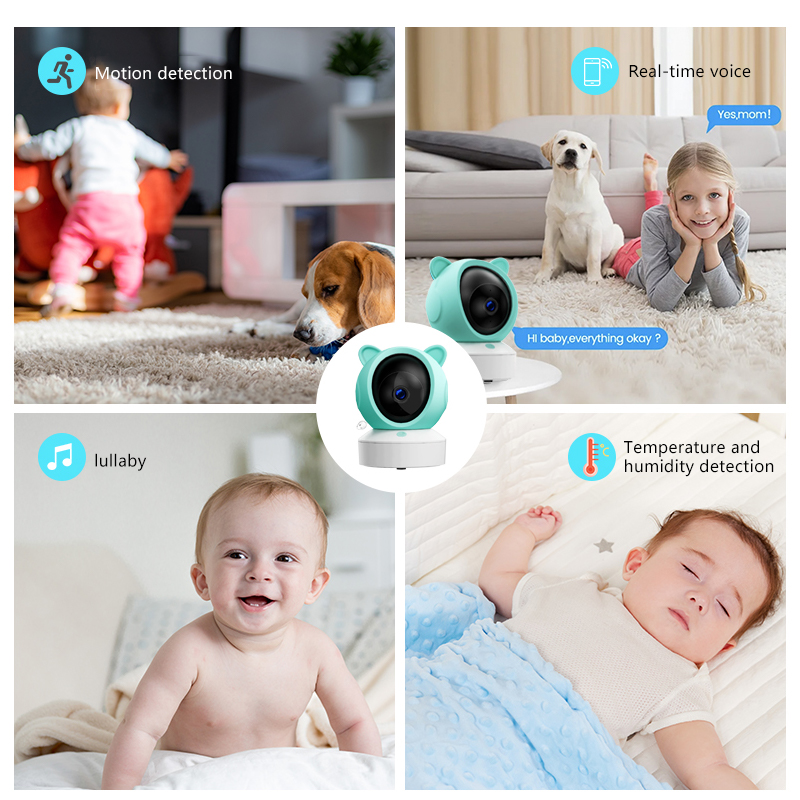 Danmini 1080P Baby Monitor Mob - Audio Detect Music recensione e prezzo