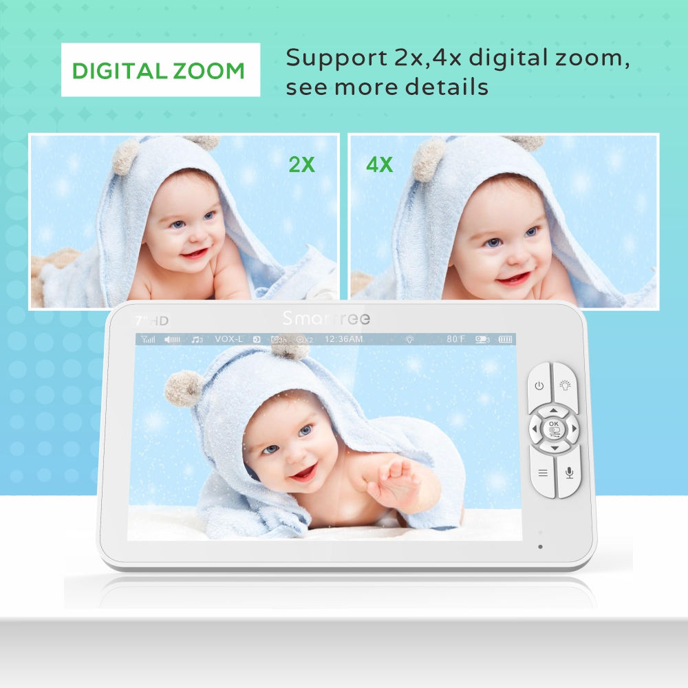 Baby monitor HD da 7 pollici c - Audio X Music recensione e prezzo