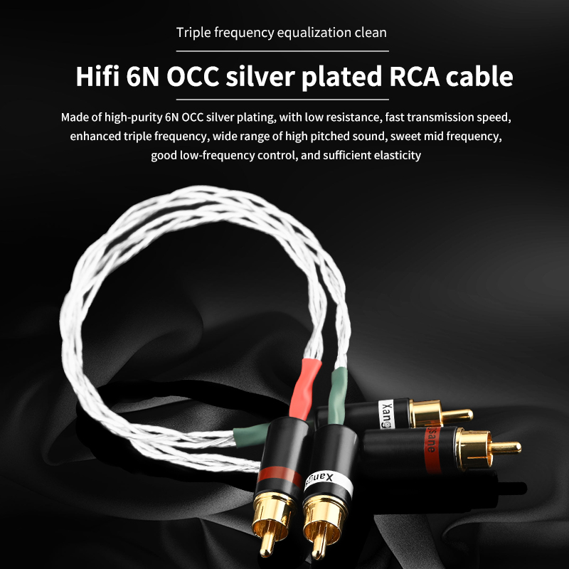 Cavo RCA HiFi Xangsane 6N OCC  - Audio Music Box recensione e prezzo