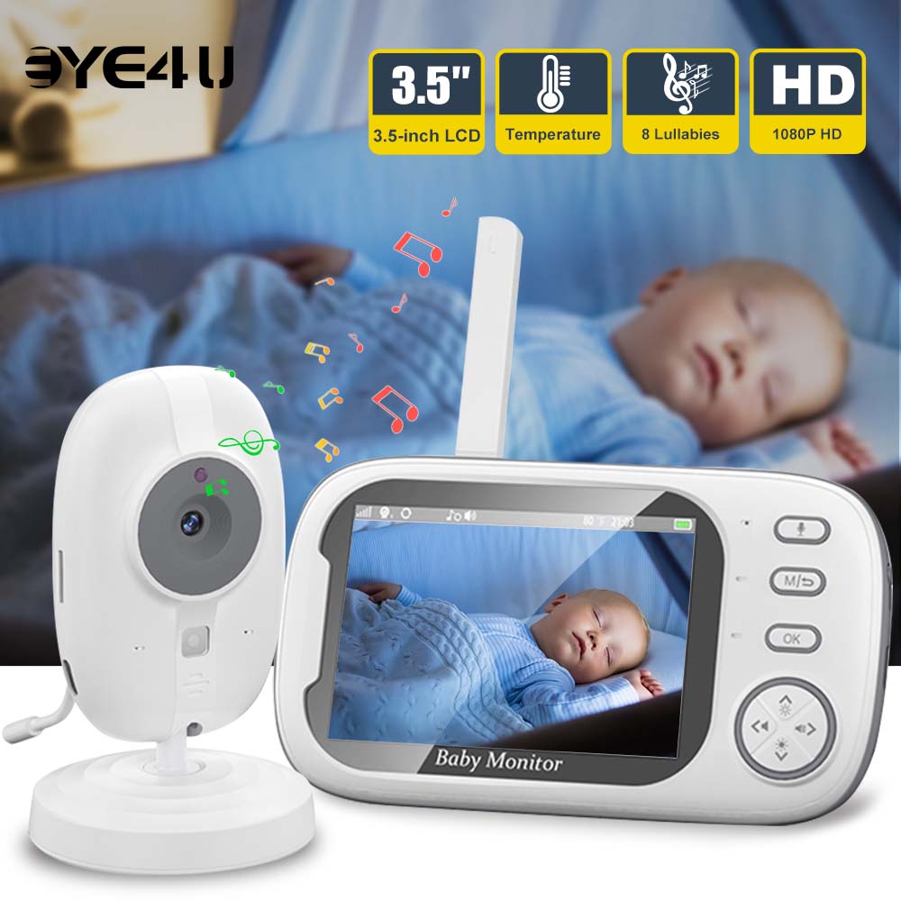 3.5'' Video Baby Monitor 2.4G  - Audio Detect Music recensione e prezzo