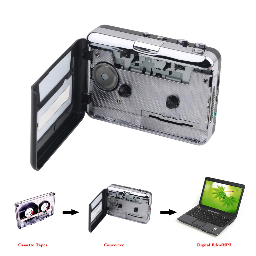 Convertitore USB da Cassetta a - Audio Music Converter To Mp3 recensione e prezzo