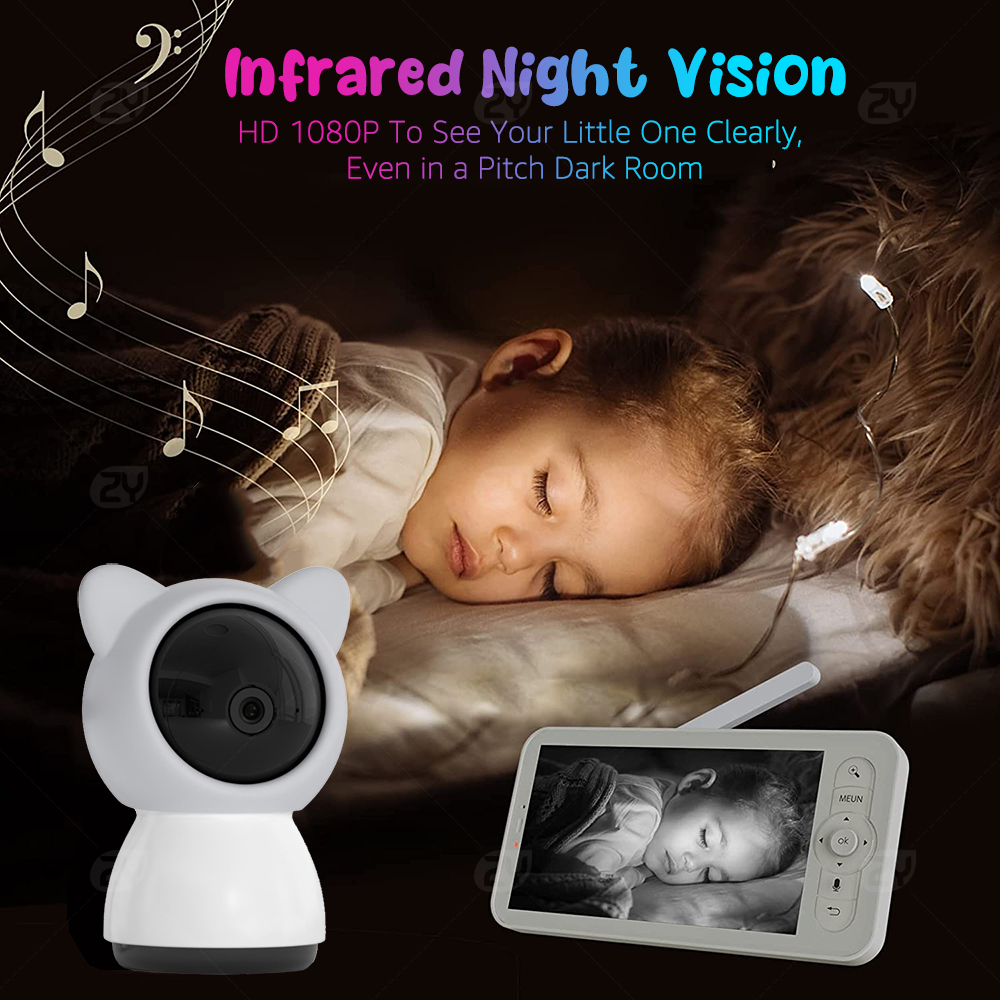 Baby monitor Wi-Fi con APP, di - Audio Detect Music recensione e prezzo