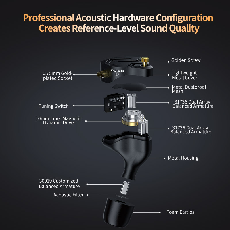 Auricolari KZ ZS12 PRO X in me - Audio X Music recensione e prezzo